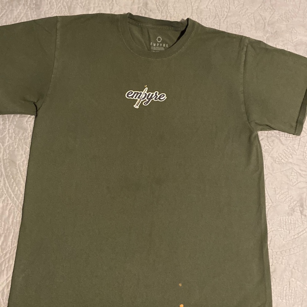 Army green empyre shirt